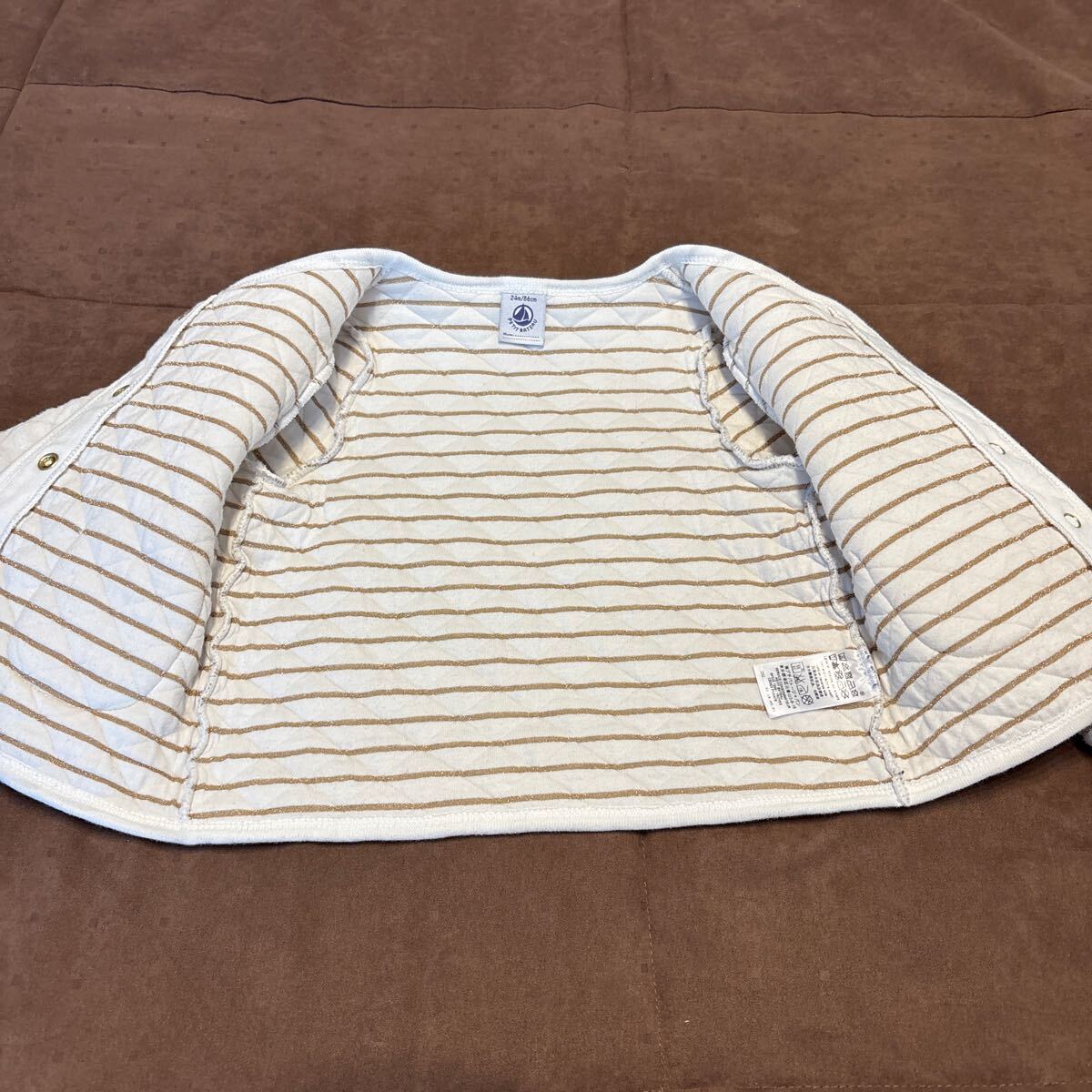 PETIT BATEAU プチバトー カーディガン 女の子 ベビー服 キッズ サイズ86cm