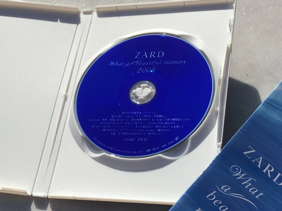 ZARD 坂井泉水 DVD ZARD What a beautiful memory 2008 LIVE& ZARD 坂井泉水 DVD ZARD What a beautiful memory 2008 LIVE&