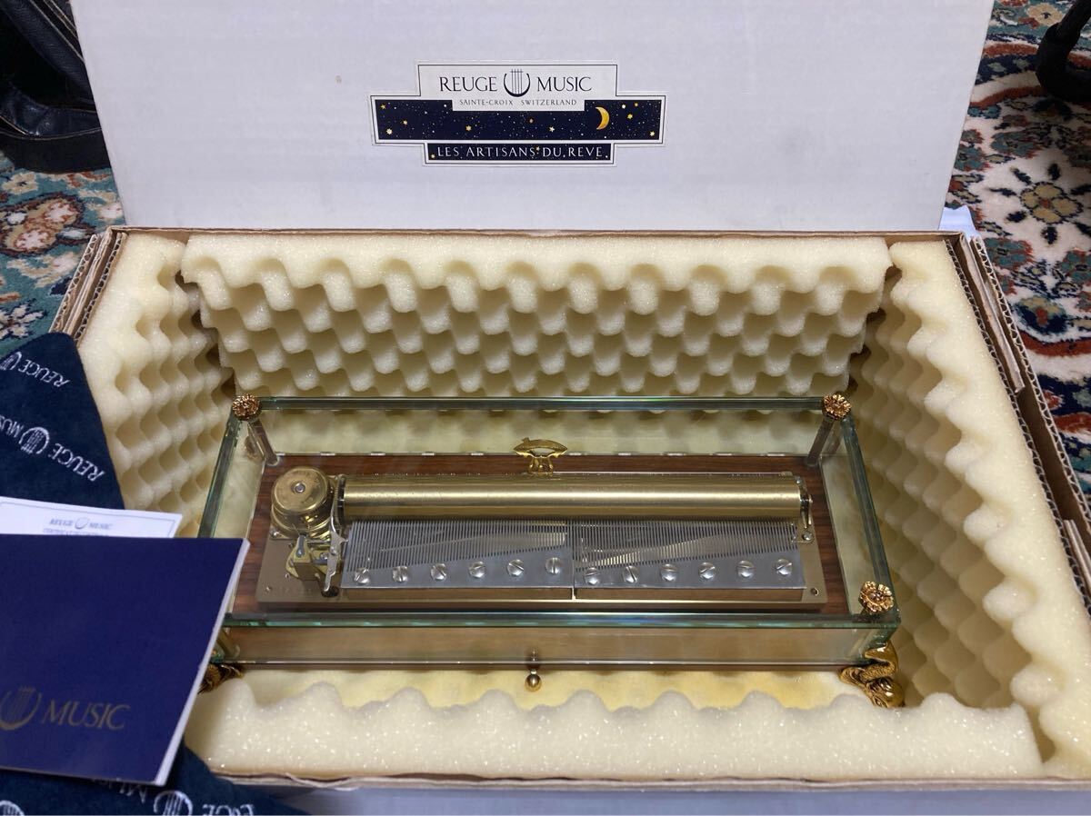 美品】リュージュ 最高峰144弁モーツアルト3曲 オルゴール 高級