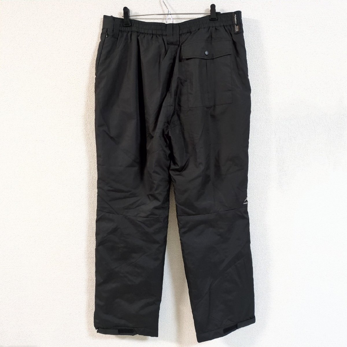 (^w^)b ワークマン ディアマジック ダイレクト 防風 防寒 パンツ 重ね履き フィールドコア 撥水 中わた 暖かい 黒 4L/ОY11951HH_画像2