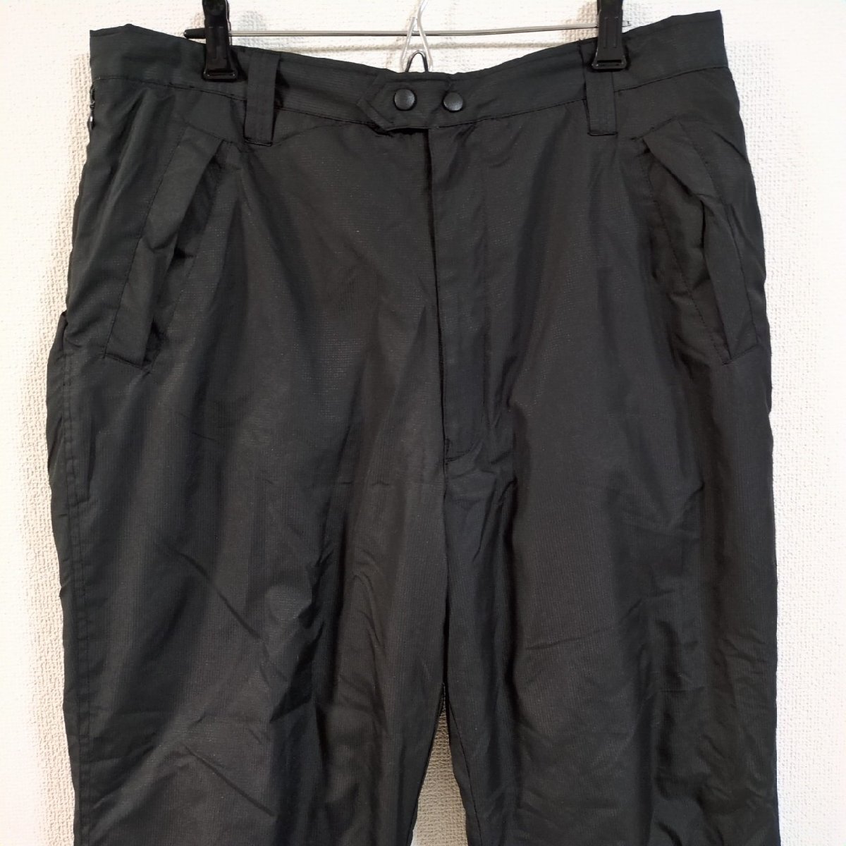 (^w^)b ワークマン ディアマジック ダイレクト 防風 防寒 パンツ 重ね履き フィールドコア 撥水 中わた 暖かい 黒 4L/ОY11951HH_画像3