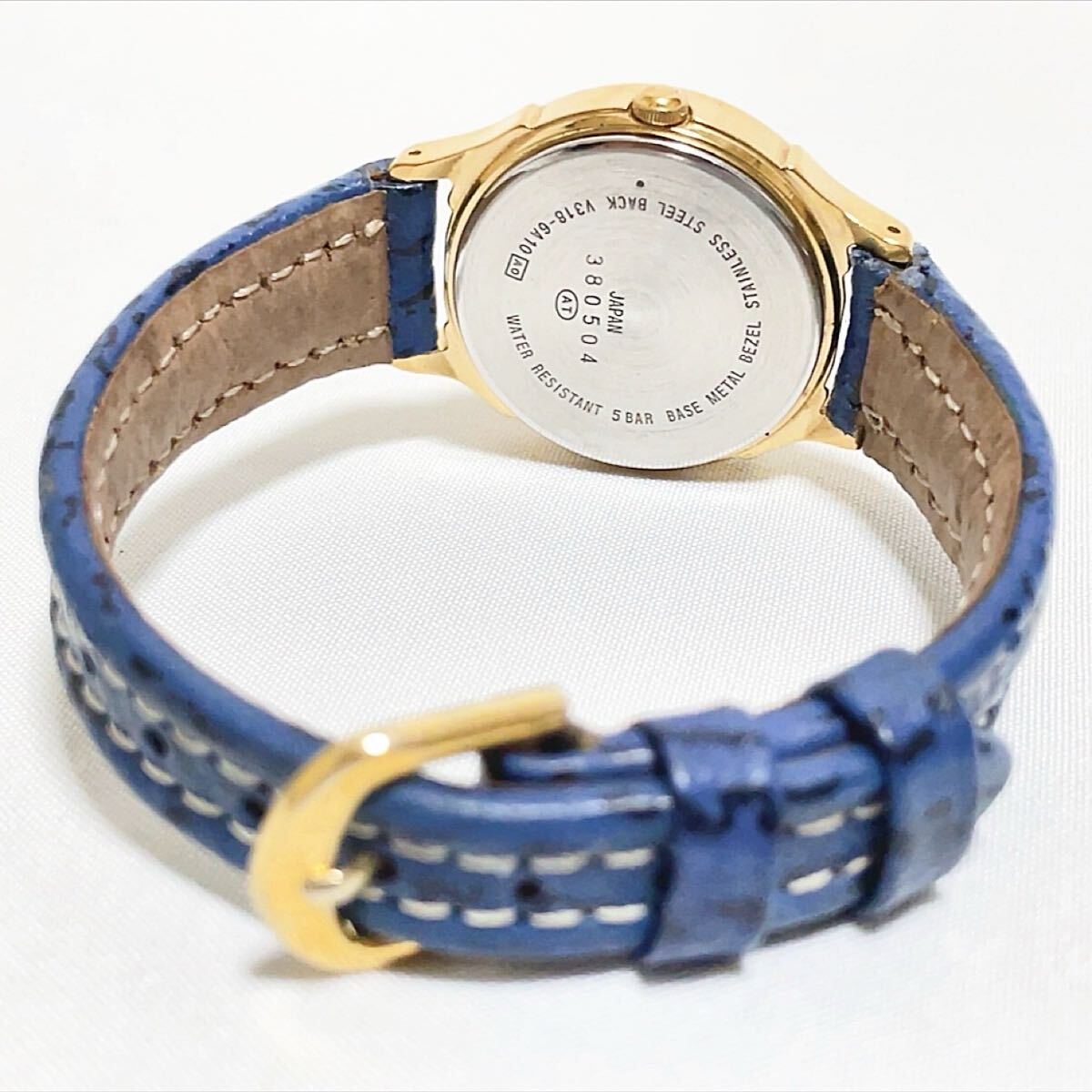 美品 SEIKO ALBA アルバ SUCCESS サクセス ムーンフェイズ V318 美品 SEIKO ALBA アルバ SUCCESS サクセス ムーンフェイズ V318