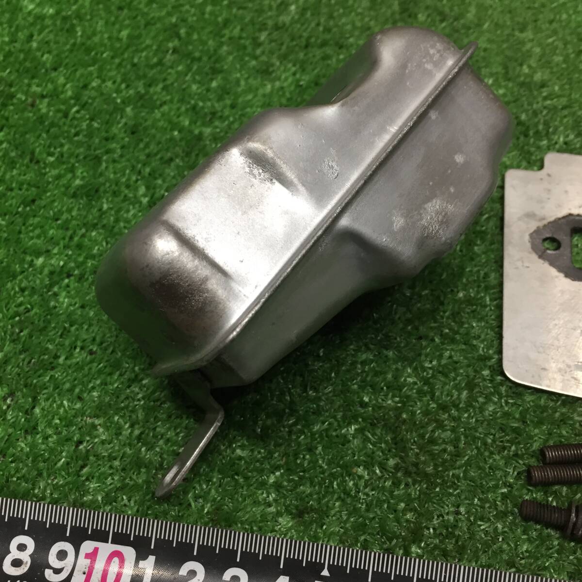 ゼノア　マフラー　G3L　34ｍｍ　前方排気　遮熱板　G34L　ビーバー　背負式刈払機　B365Z　B367Z　L367Z　ZENOAH