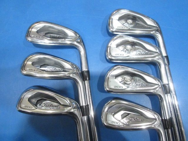 GK鈴鹿☆中古 920 タイトリスト T200★NSPROMODUS3 TOUR105(JP) 7本セット★S★27★アイアン★セット★日本シャフト