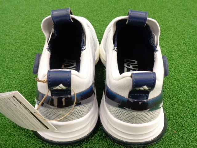 GK栄三越■ 119 【新品】アディダス◆AD25SS◆ADIZERO ZG BOA◆26.5cm◆JI0863◆ホワイト×ネイビー×グレー◆スパイクレスシューズ◆軽釸??