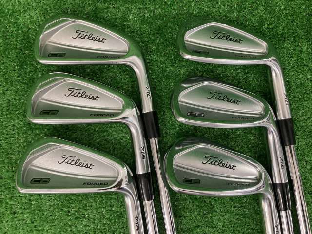 GK春日井■ 125 タイトリスト CB 716★NS PRO 750GH WrapTech 6本セット ★R★26★アイアンセット★人気★激安★お買い得★