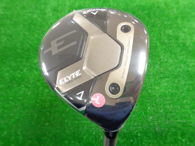 GK栄三越■ 新品210 キャロウェイ◆ELYTE MAX FAST◆LIN-Q GREEN 40 for CW◆日本仕様◆L◆22度◆フェアウェイウッド◆7W
