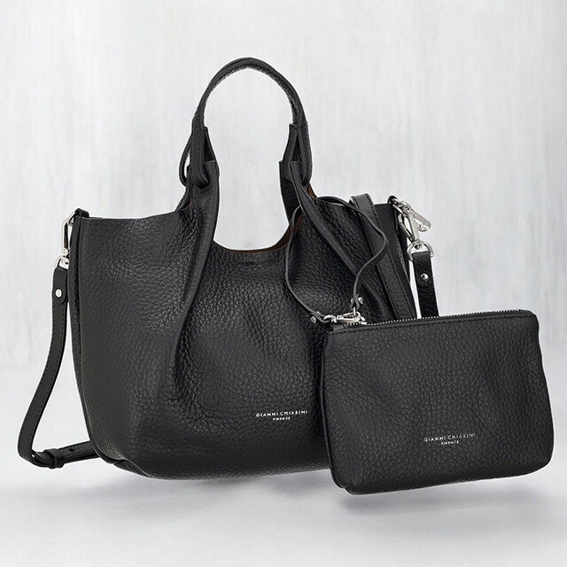 ジャンニ・キアリーニ ハンドバッグ レディース ブランド GIANNI CHIARINI レザー BS 9719 RNGDBL ブラック
