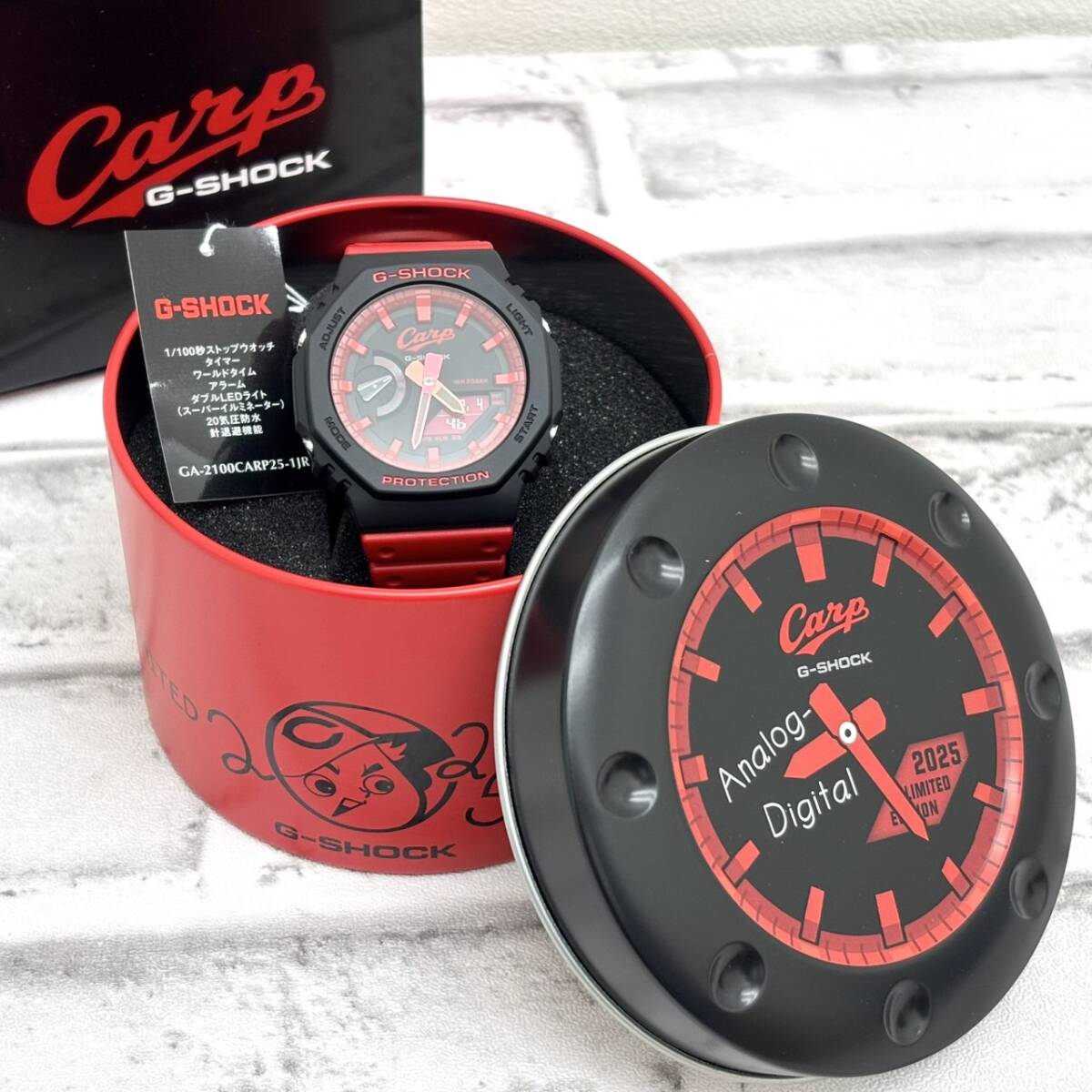 T】*新品未使用* G-SHOCK ジーショック 広島東洋カープ 2025年 T】*新品未使用* G-SHOCK ジーショック 広島東洋カープ 2025年
