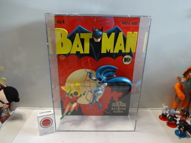 バットマン 3D COVER WHIRLWIND ADVENTURES of BATMAN and ROBIN 3Dショーケースフィギュア 未使用品 デッドストック 綺麗です。_画像1