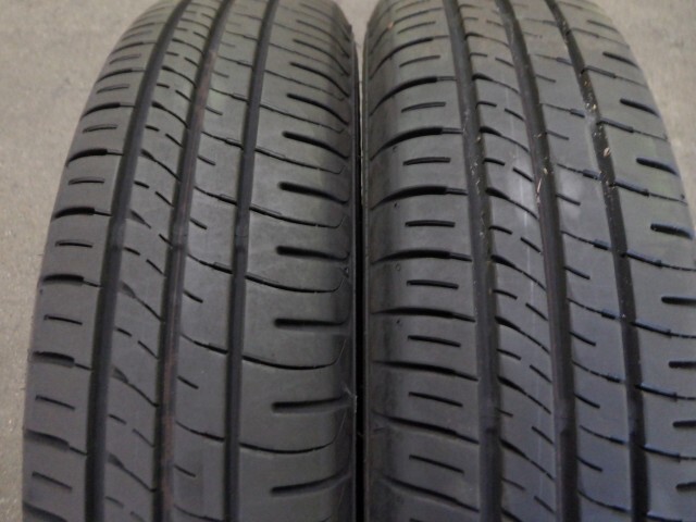 【中古良品・夏タイヤ】 145/80R13 2023年 4本セット 8.5分山 サマー ダンロップ_画像7