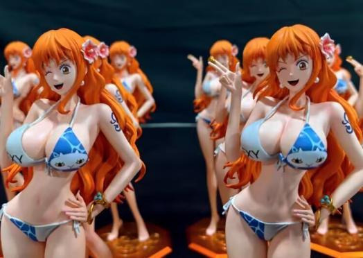 ワンピース ナミ 水着バージョン ガレージキット フィギュア ワンピース ナミ 水着バージョン ガレージキット フィギュア