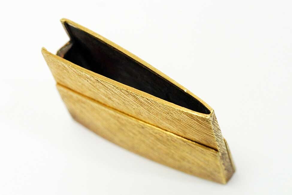 金着せハバキ2(金g 19,668円(9/23)) 日本刀、金着せ二重ハバキ。