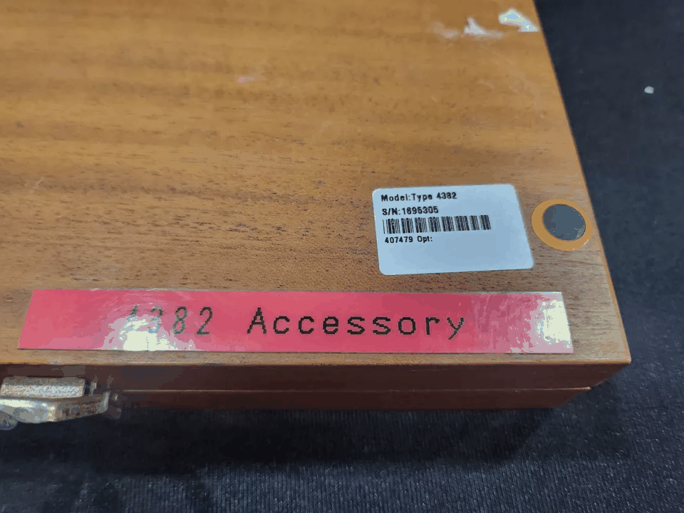 [NBC]「テスト未実施」B&K Type 8200 変換器 Force transducer (5305)