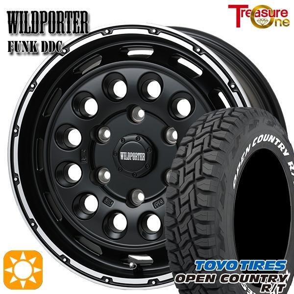 高崎 新品 サマータイヤセット ワイルドポーター Funk DDC 16x6.5J +38 6H139.7 オープンカントリーR/T 215/65R16インチ ハイエース等