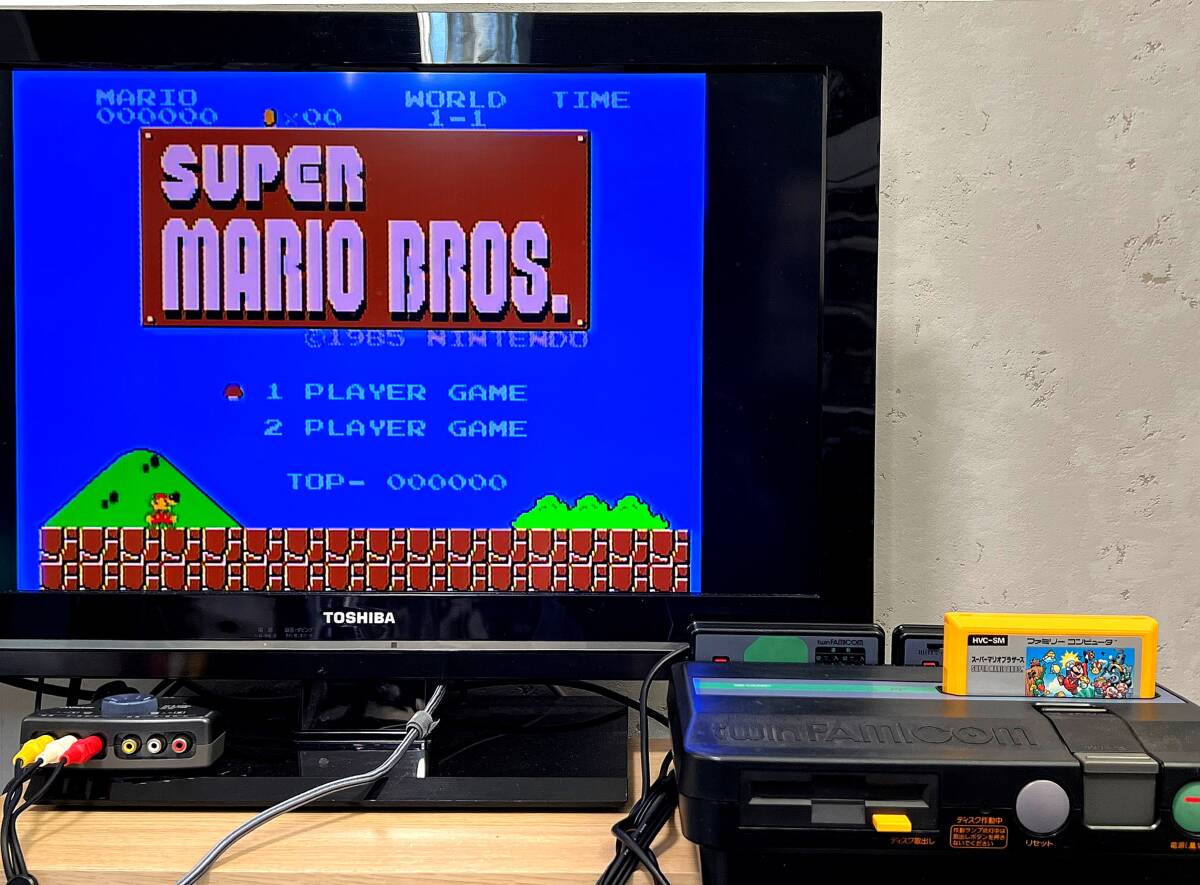 ベルト交換 動作確認済み ツインファミコン TWIN シャープ SHARP