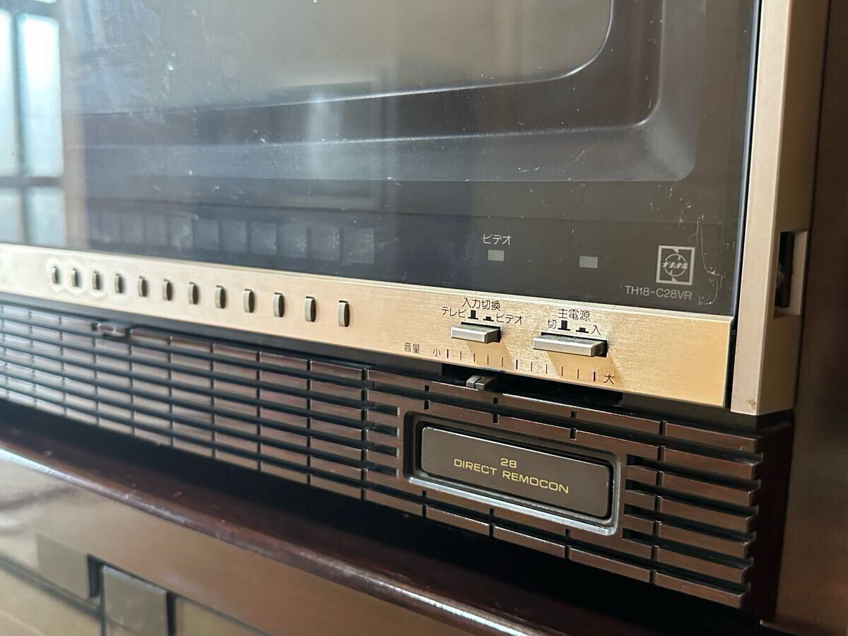 ナショナル カラーテレビ TH20-B28VR PanaColor ブラウン管 ナショナル カラーテレビ TH20-B28VR PanaColor ブラウン管