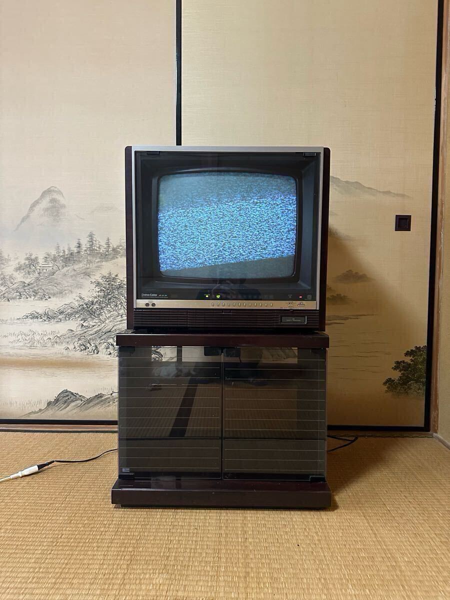 ナショナル カラーテレビ TH20-B28VR PanaColor ブラウン管 ナショナル カラーテレビ TH20-B28VR PanaColor ブラウン管