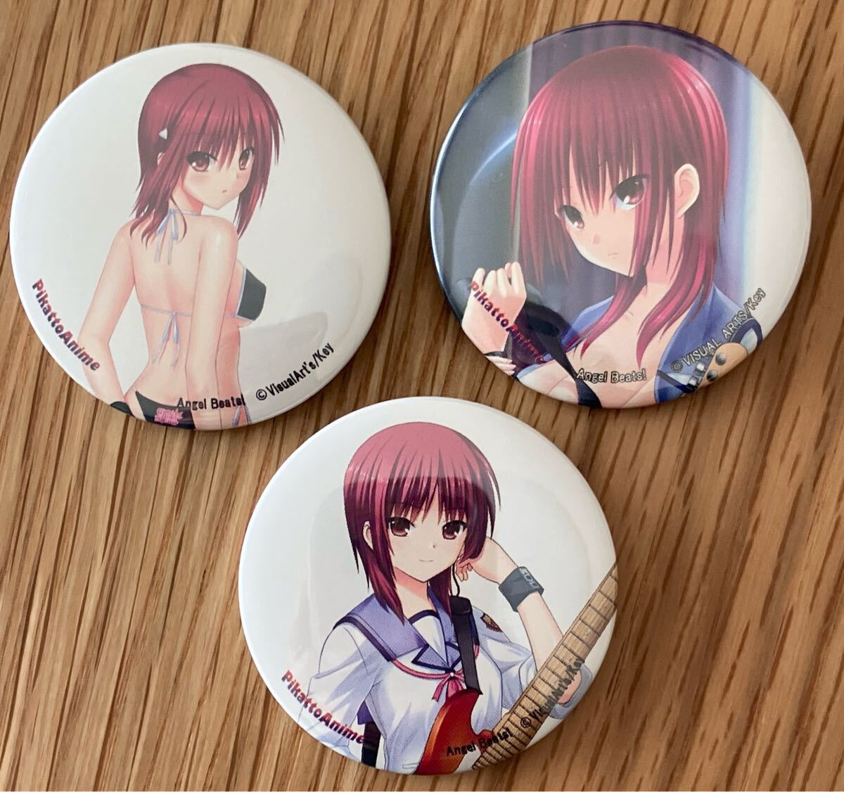 Angel Beats! エンジェルビーツ ピカットアニメ 限定 缶バッジ Angel Beats! エンジェルビーツ ピカットアニメ 限定 缶バッジ
