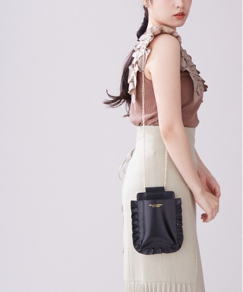 JILL by JILL STUART」 ショルダーバッグ FREE ブラック JILL by JILL STUART」 ショルダーバッグ FREE ブラック