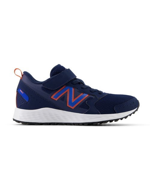 「New Balance」 ローカットスニーカー 22cm ネイビー レディース