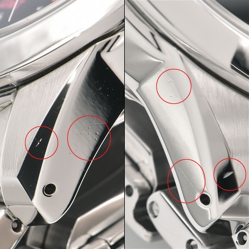 グランドセイコー メンズ SBGE213 ヘリテージコレクション 9R66-0AE0 GMT カレンダー ブラック スプリングドライブ 腕時計 中古 送料無料_画像7