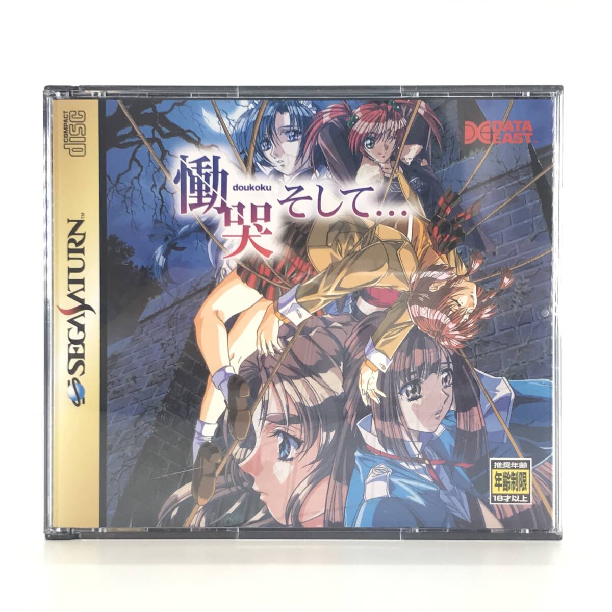 ☆中古品☆ データイースト ゲームソフト セガサターンソフト 慟哭そして... ファイナルエディション レトロソフト 起動確認(rèn)済み 現(xiàn)狀品