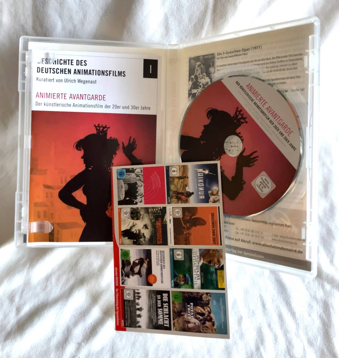 獨DVD Animierte Avantgarde アバンギャルド アニメ,実験映畫,前衛(wèi) animated films,ex.Hans Richter,DADA,Disney,シュバンクマイヤ