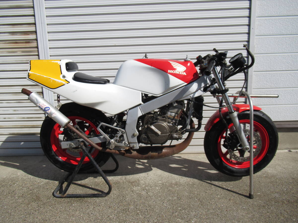 ホンダ NSR50 AC10-150 ヒリューチャンバー 前後スタンド付 ホンダ NSR50 AC10-150 ヒリューチャンバー 前後スタンド付
