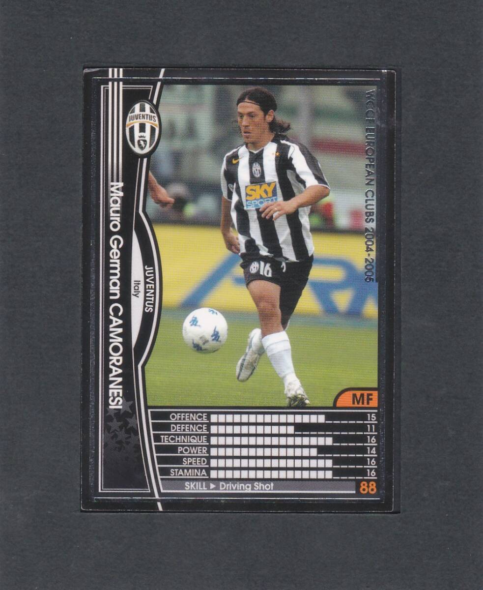 【英語版】 2004-05 WCCF #138 マウロ カモラネージ ユベントス