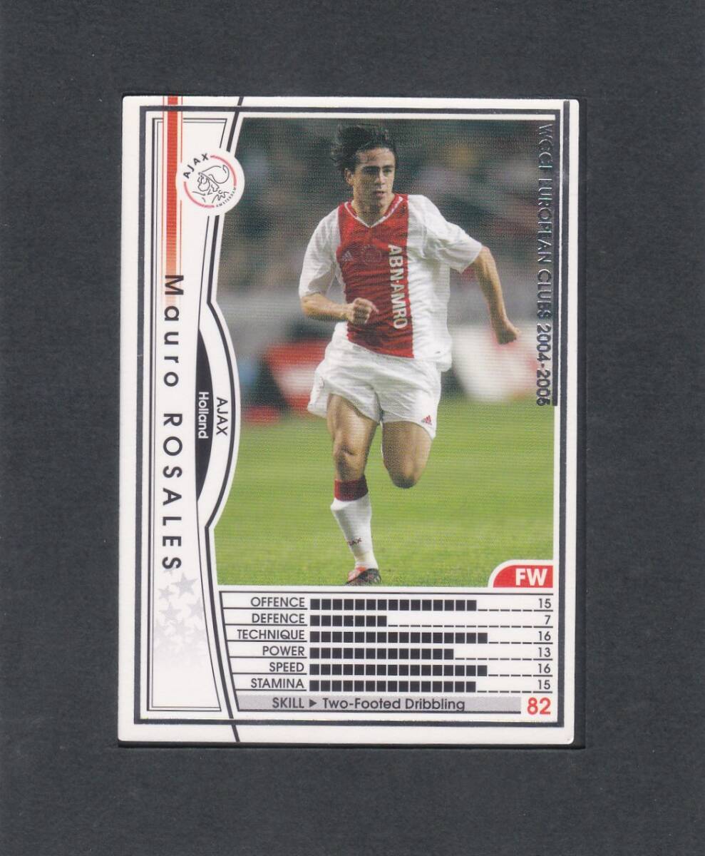 【英語(yǔ)版】 2004-05 WCCF #080 マウロ ロサレス アヤックス