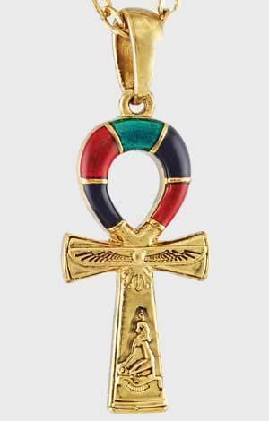 AzureGreen: Isis Ankh イシス アンク ネックレス