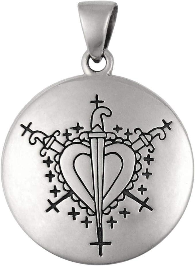 PS: Ezili Dantor VooDoo silver pendant