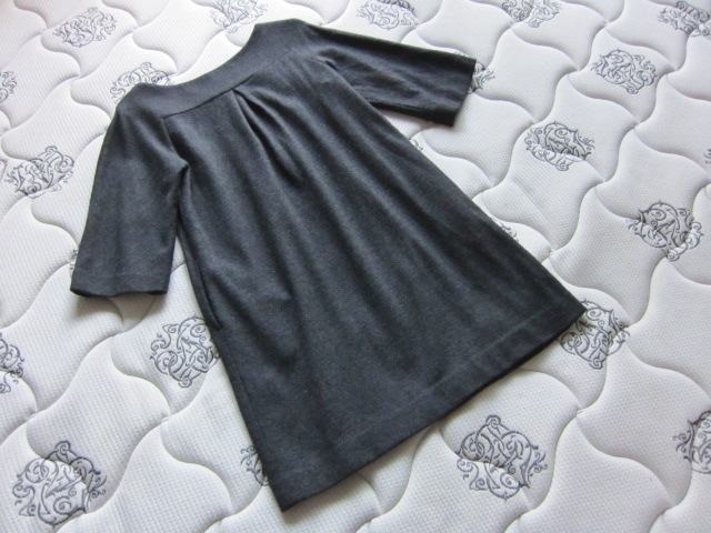 美品 PROPORTION BODY DRESSING チュニック ワンピース LL相当 綺麗め ブランド ウール チュニック 大きいサイズ Brand トップス WOOL レア_画像3