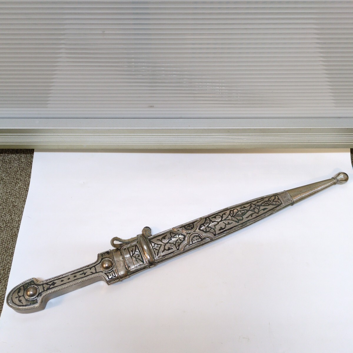 キンジャール ロシア 短剣 コサック 模造刀 全長43.2㎝ 小型 キンジャール ロシア 短剣 コサック 模造刀 全長43.2㎝ 小型