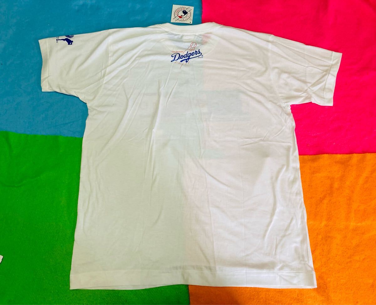 【非売品】タグ付き/野茂英雄/ドジャースTシャツ（F）大谷翔平/山本由伸/佐々木朗希/イチロー/MLB/メジャーリーグ/鈴木誠也/今永