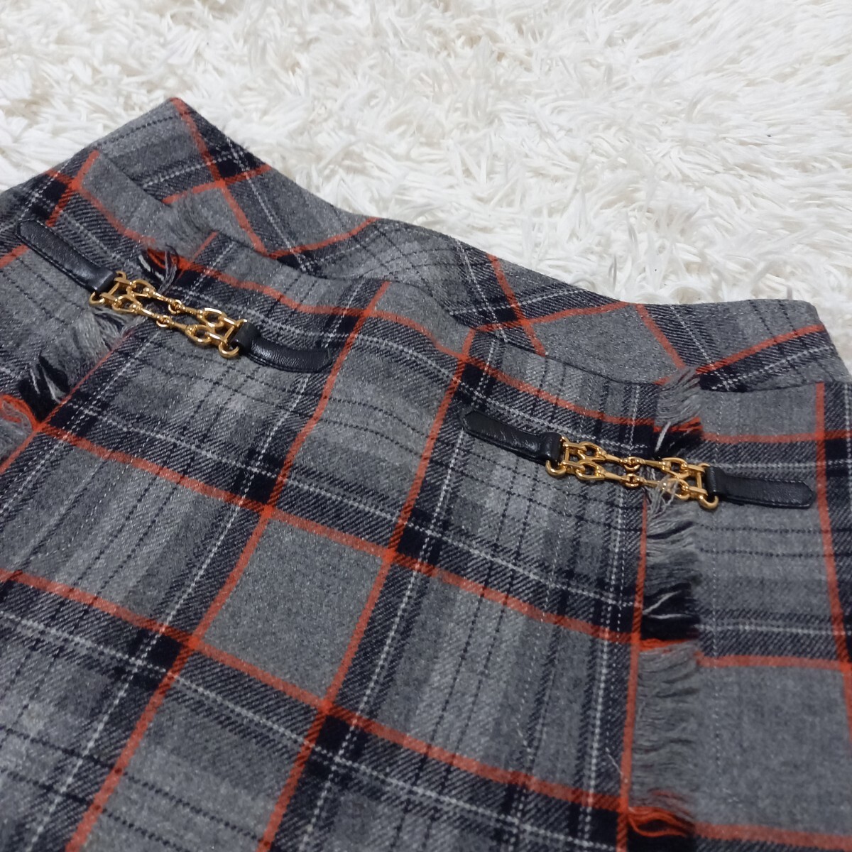1円】 CELINE セリーヌ ヴィンテージ オールド チェック ロング 1円】 CELINE セリーヌ ヴィンテージ オールド チェック ロング