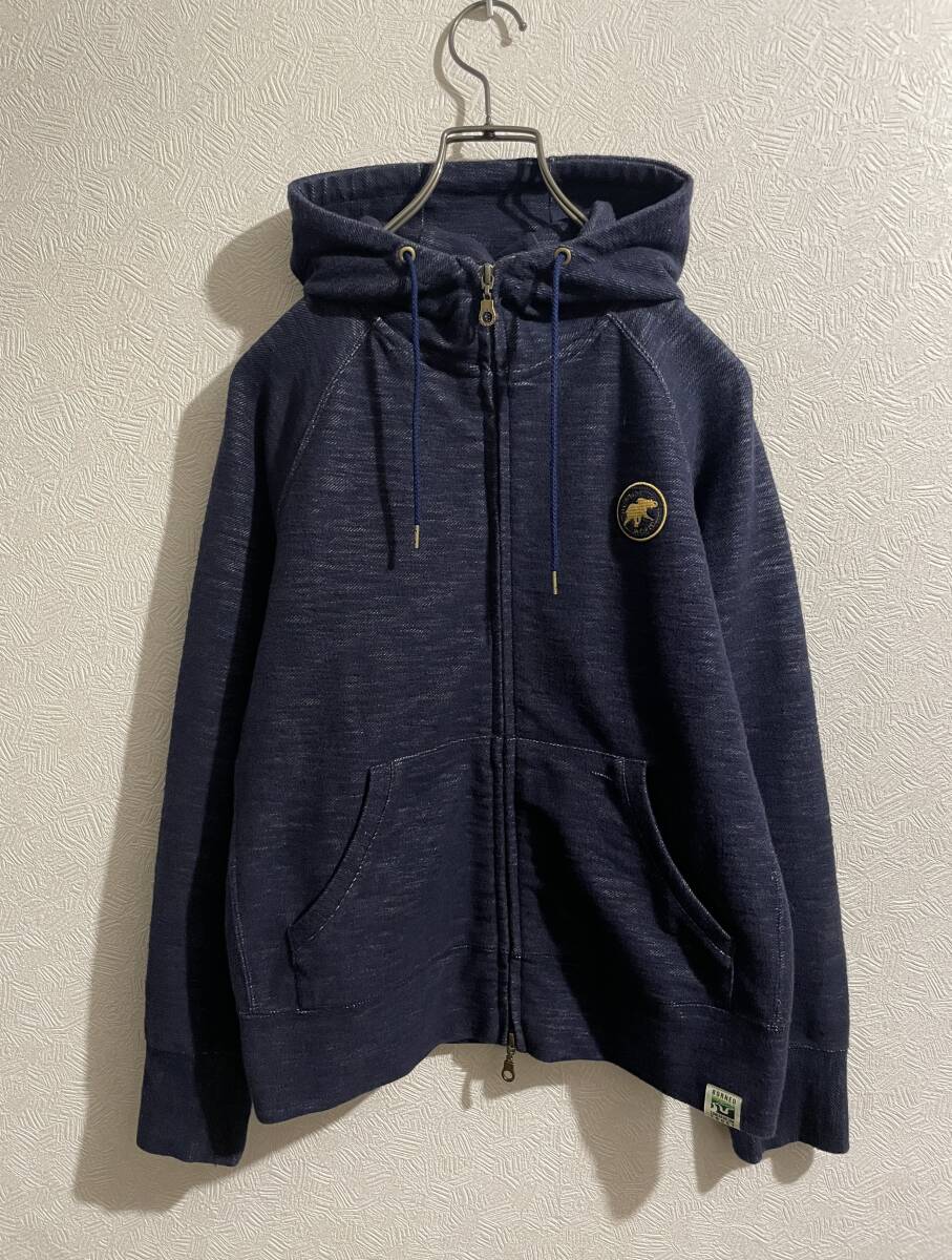 ◯ HUNTING WORLD エンボス ロゴ スウェット パーカー ◯ HUNTING WORLD エンボス ロゴ スウェット パーカー