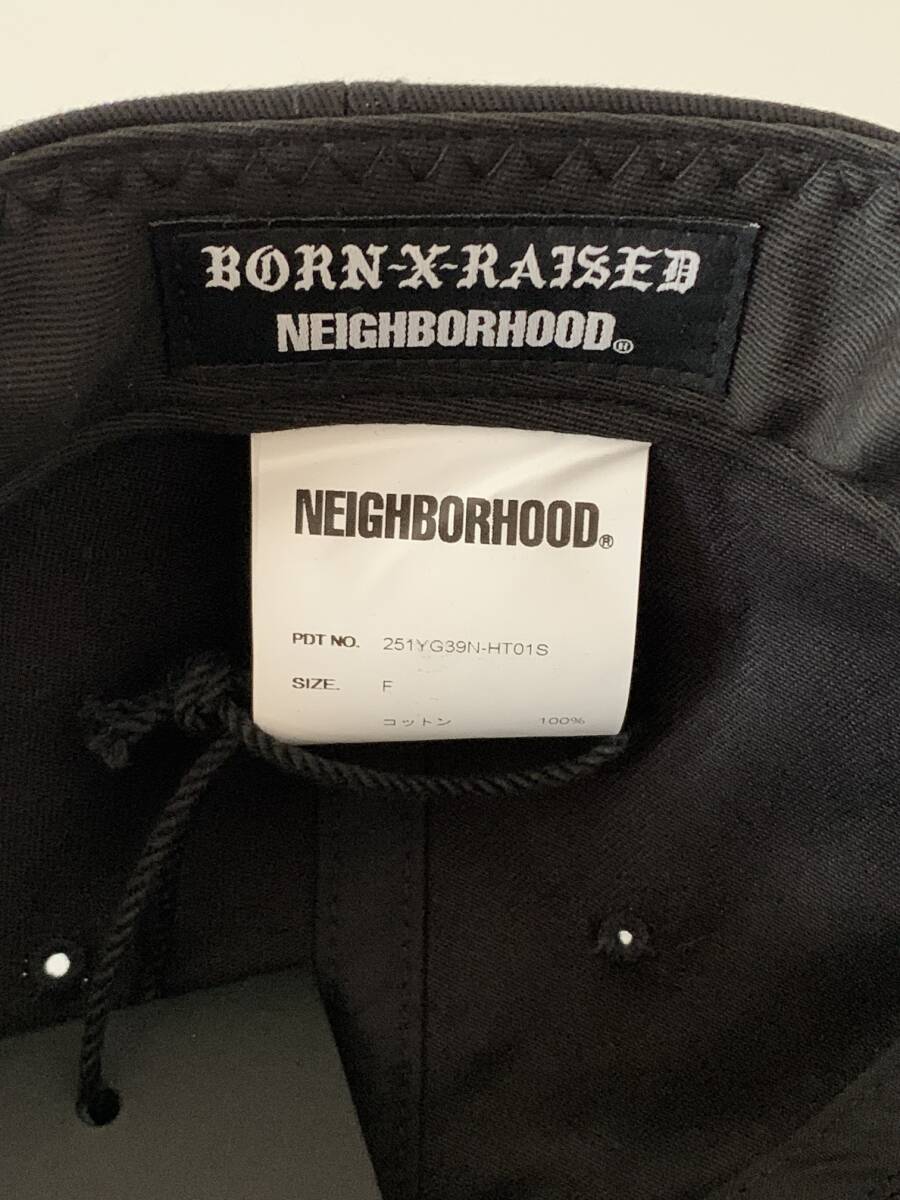 NEIGHBORHOOD x BORN & RAISED BASEBALL CAP (ステッカー付 NEIGHBORHOOD x BORN & RAISED BASEBALL CAP (ステッカー付