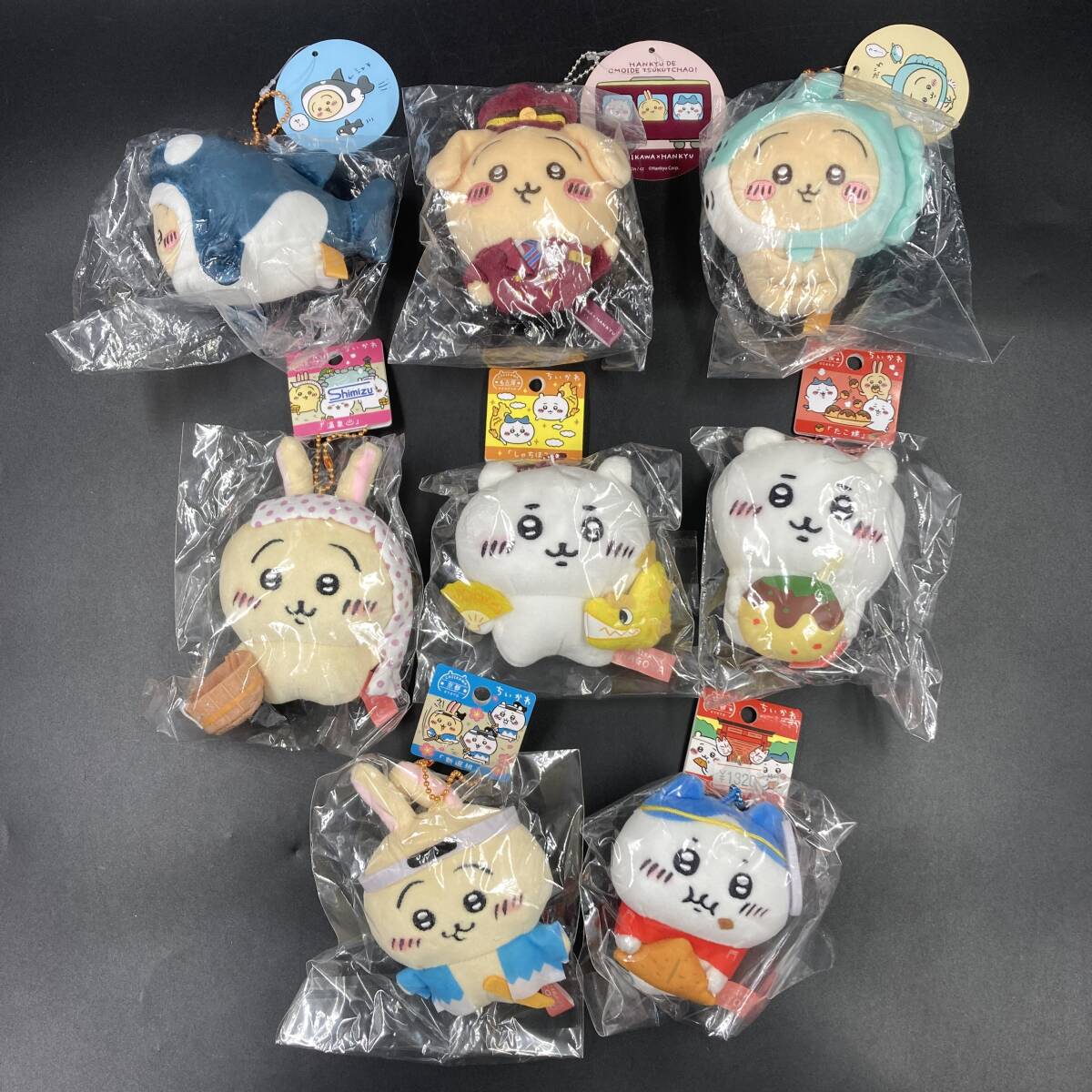 BQ408 ちいかわ うさぎ ハチワレ 大阪 名古屋 京都 限定 ご当地 BQ408 ちいかわ うさぎ ハチワレ 大阪 名古屋 京都 限定 ご当地