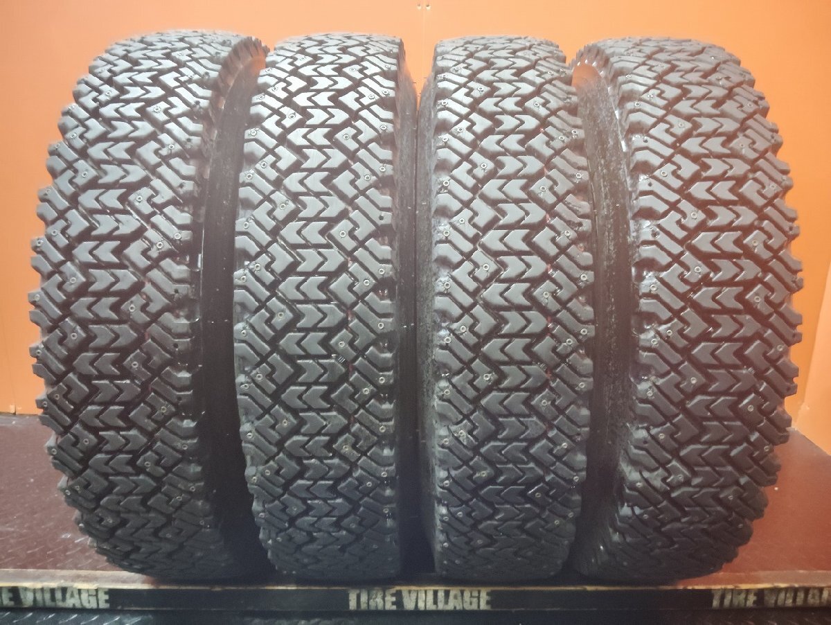 !_ Sapporo departure DUNLOP SP883 7.50R16 14PR LT 16 дюймовый грузовик зимние шины зимние шипованные шины 4шт.@21 год производства spew groove круглые шипы "cup pin" (KTL314)