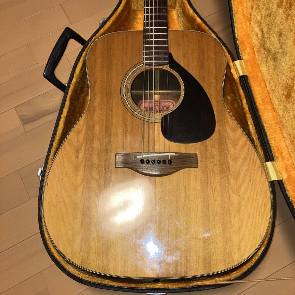 yamaha FG-220 красный a bell. редкость тип Yamaha 