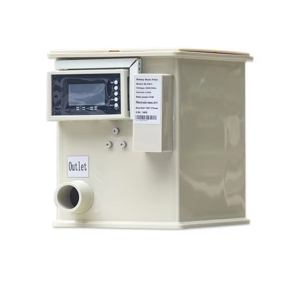 ロータリードラムフィルター PM-10 LCD フィルター ロータリードラムフィルター PM-10 LCD フィルター
