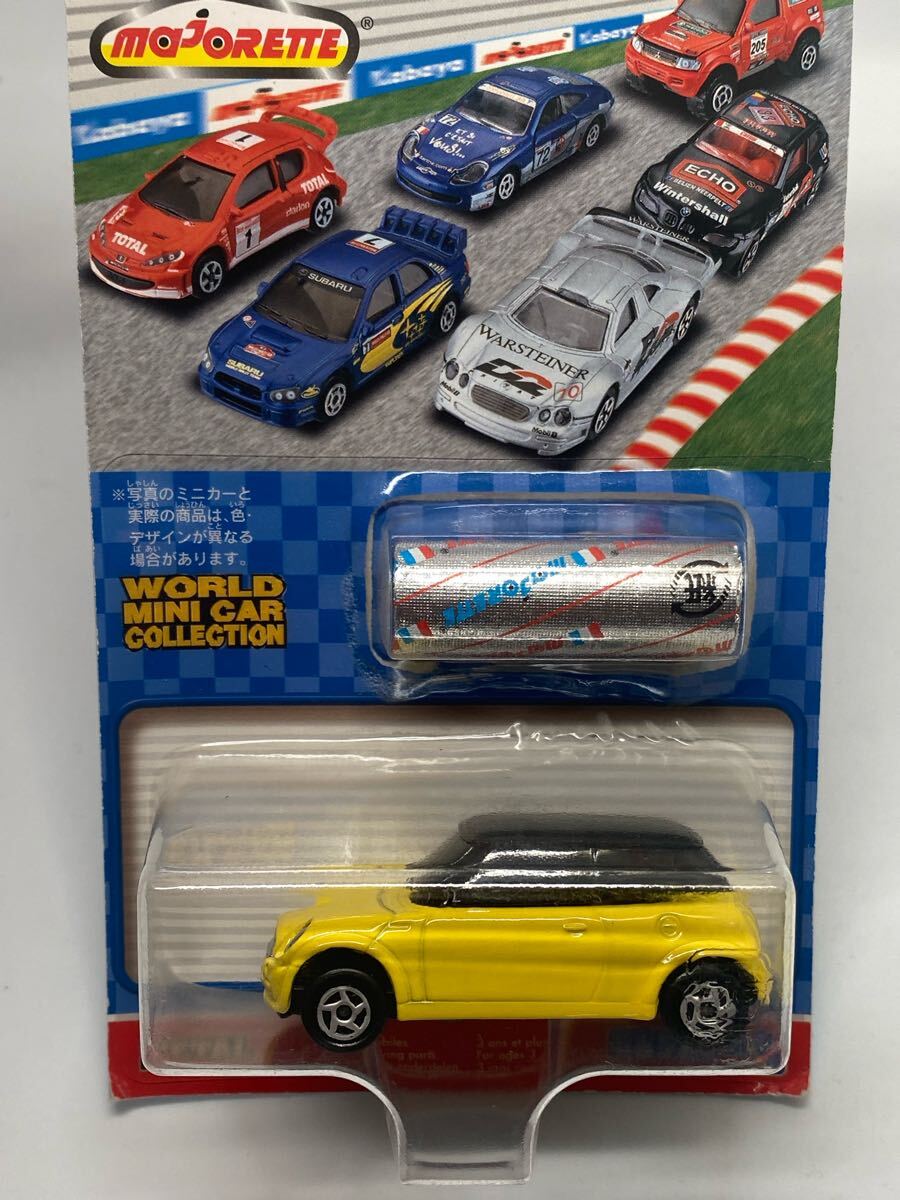  Tomica размер MajoRette minnie Cooper 2 вид Mini Cooper majorette нераспечатанный 