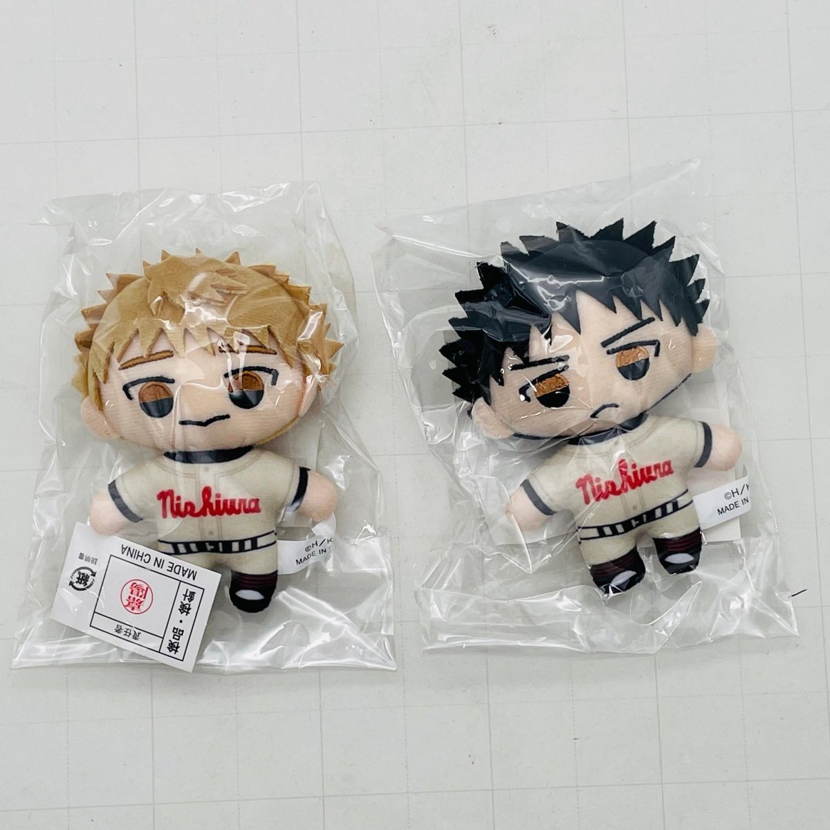 #8581【未開封】おおきく振りかぶって 原画展 ぬいぐるみマスコット Yahoo!オークション - 新品未開封 おおきく振りかぶって 原画展