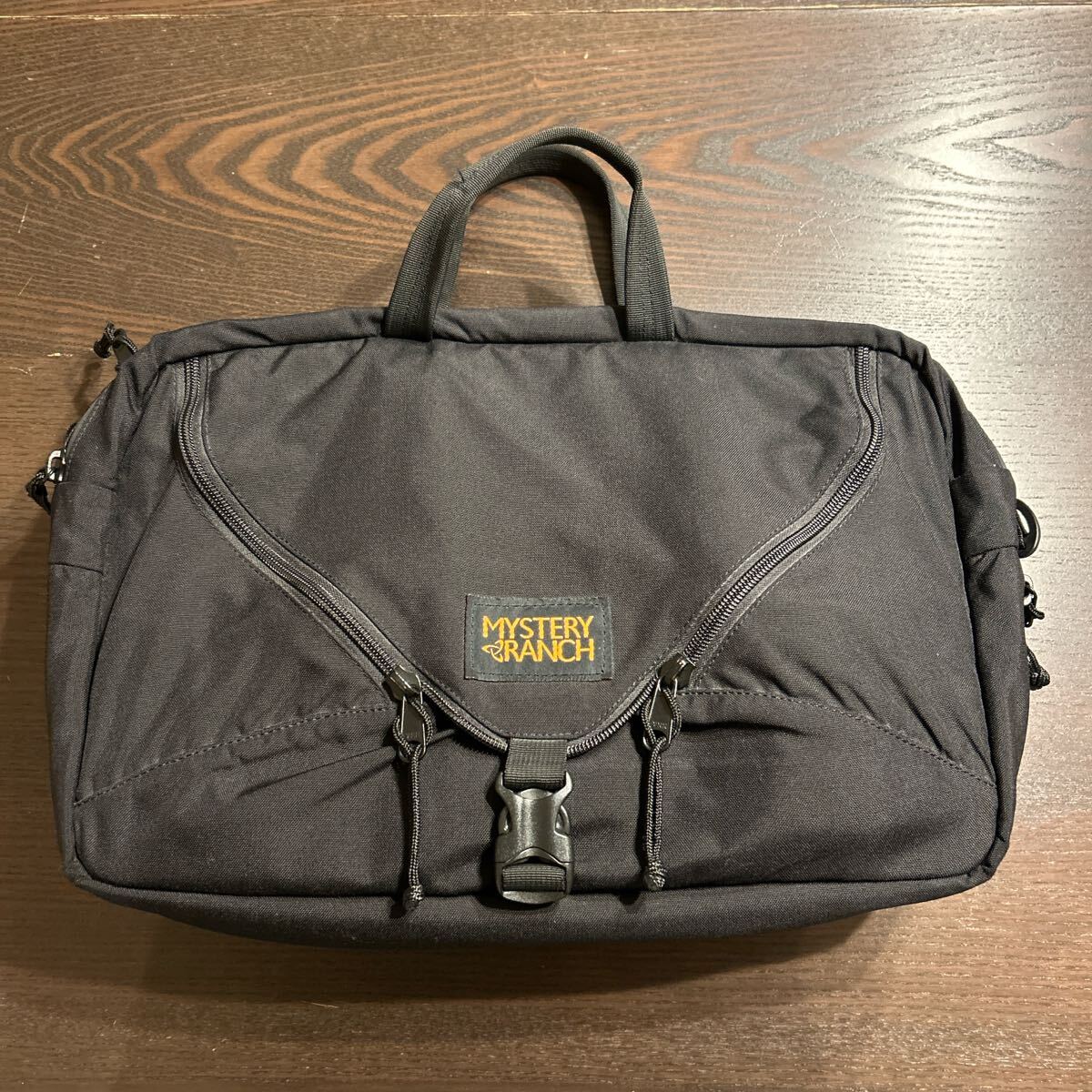 【美品】MYSTERY RANCH ビジネスバッグ 3way エクスパンダブル ブラック ブリーフ　ショルダー リュック ビジネスバッグ ミステリーランチ