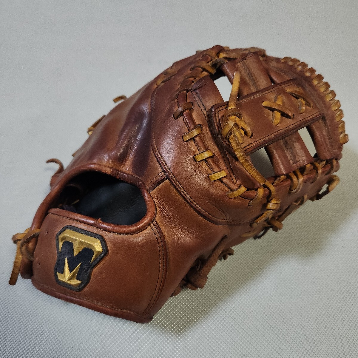 ミツワタイガー軟式用ファーストミット　野球グローブ　一塁用　野手