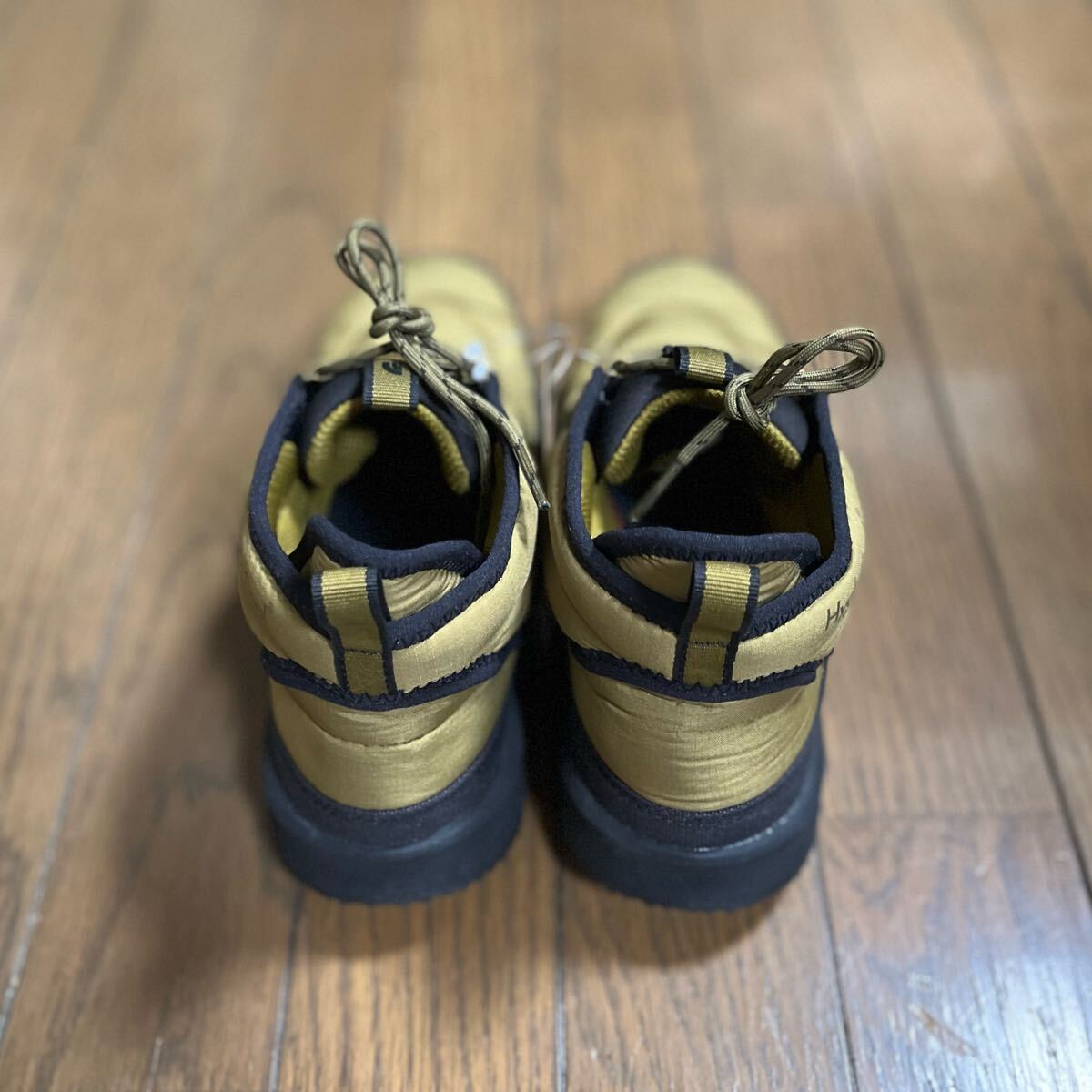 送料無料!! 新品タグ付☆THE NORTH FACE ノースフェイス ヌプシチャッカ ブーツ 22cm キャメル レインシューズ_画像4