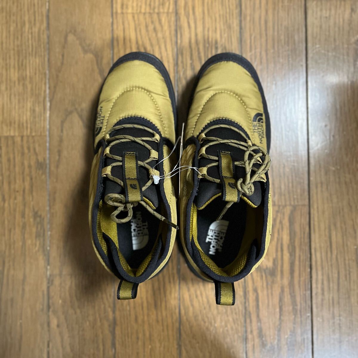 送料無料!! 新品タグ付☆THE NORTH FACE ノースフェイス ヌプシチャッカ ブーツ 22cm キャメル レインシューズ_画像7