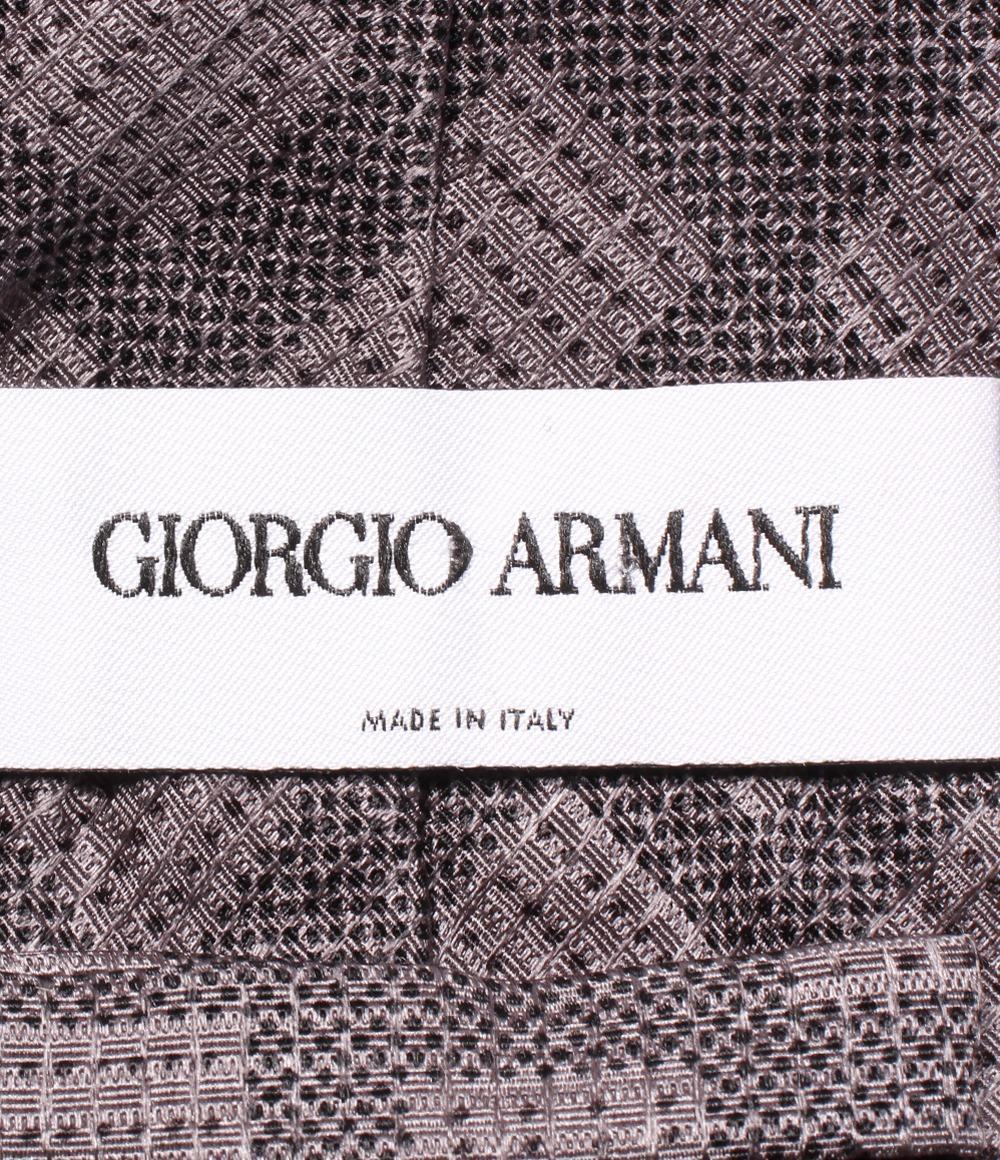 美品 ジョルジオアルマーニ ネクタイ シルク100％ メンズ GIORGIO ARMANI